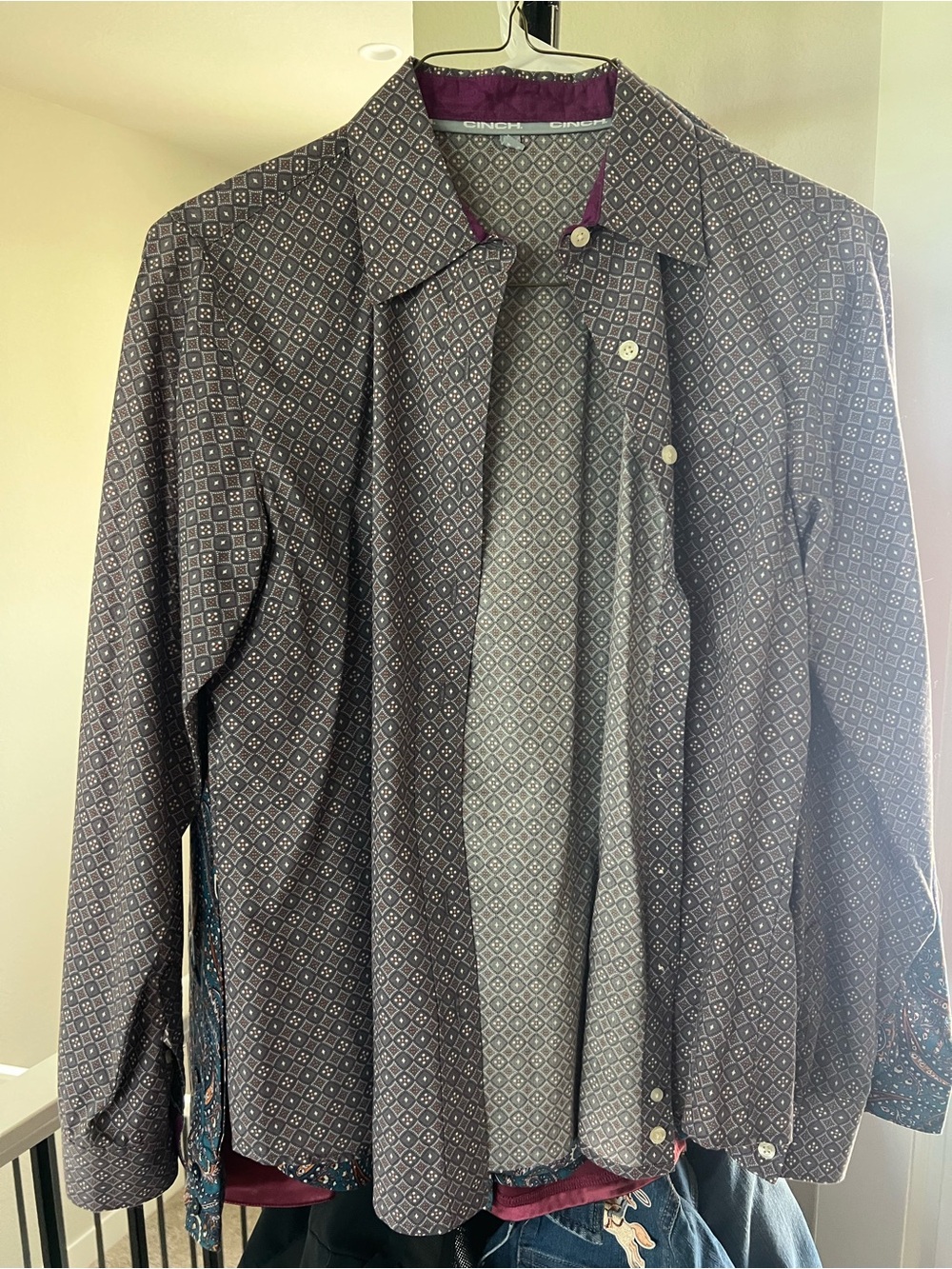 Cinch Button Down